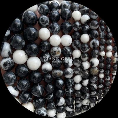 Edelstenen Perlen Ronde vorm 8mm Natuurlijke voor B2B Edelstenen Distributeurs Verschillende Kristallen Geneesstenen Zebra Jasper Amazoneite en meer voor doe-het-zelf