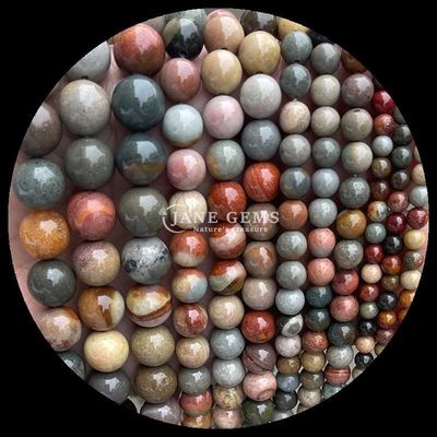 Edelstenen Perlen Ronde vorm 8mm Natuurlijke voor B2B Edelstenen Distributeurs Verschillende Kristallen Geneesstenen Zebra Jasper Amazoneite en meer voor doe-het-zelf