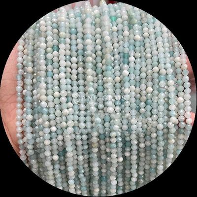 Ronde vorm Meerdere kleuren edelstenen kralen Natuurlijk kristal Healing Rozen kwarts, Lapislazuli Gevelsloze kralen strengen voor doe-het-zelf sieraden