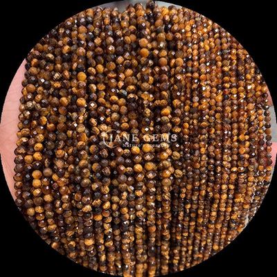 8mm Multi-kleurige edelstenen kralen Rood Jasper Tiger's Eye Mini gevels Crystal Healing losse kralen strengen voor juwelen ontwerp en productie