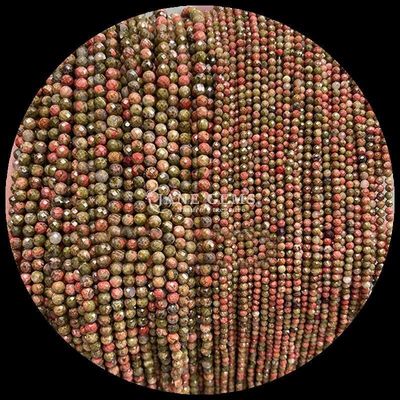 De beste natuurlijke edelstenen kraal verschillende kristal helende stenen groene aventurine unakite en meer mini gevels losse kraal strengen voor uw b2b behoeften