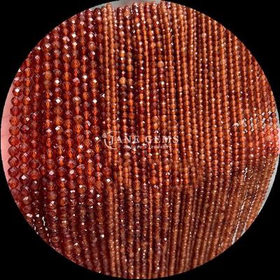Ronde edelstenen kraal De ultieme keuze voor zelfgemaakte sieraden en gepersonaliseerde accessoires Verschillende soorten Ruby Zoisite aardbeien Kwartz Mini Gevels Losse kraalstrengen Kristallen Healing Stones