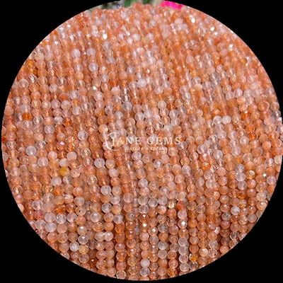 Ronde edelstenen kraal De ultieme keuze voor zelfgemaakte sieraden en gepersonaliseerde accessoires Verschillende soorten Ruby Zoisite aardbeien Kwartz Mini Gevels Losse kraalstrengen Kristallen Healing Stones